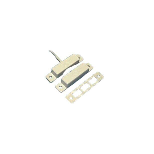 GRI 10/PK 29PD-W Surface Mount Magnetic Reed Switch Set, White, DPDT