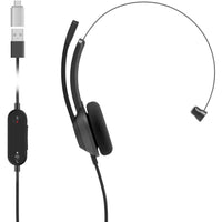 Cisco HS-W-321-C-USBC Mono Wired Single Ear Headset USB-A/C Noise Can Boom Mic