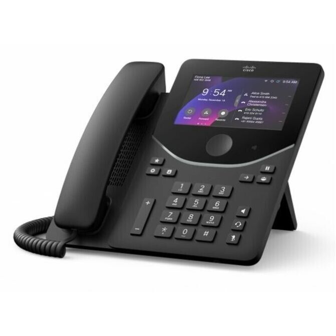 Cisco DP-9871-K9= 16 Line IP Phone Color 5" LCD Bluetooth WIFI 2 ETH PoE Ready