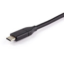 StarTech CDP2DP141MBD 3Ft USB-C to DisplayPort DP 1.4 BiDirection TB3 Compat BLK