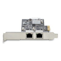 StarTech PR22GI-NETWORK-CARD 2-Port 2.5G Ethernet RJ45 PCIe x2 Network Card