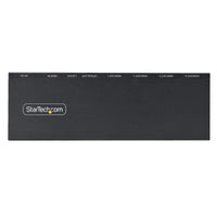 StarTech HDMI-SPLITTER-44K60S 4-Port HDMI DisplayPort Splitter 1-In 4-Out +Power