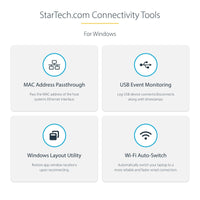 StarTech DKT31CSDHPD3 USB C Multiport Adapter HDMI USB-A/C Gb RJ45 100W PD Dock