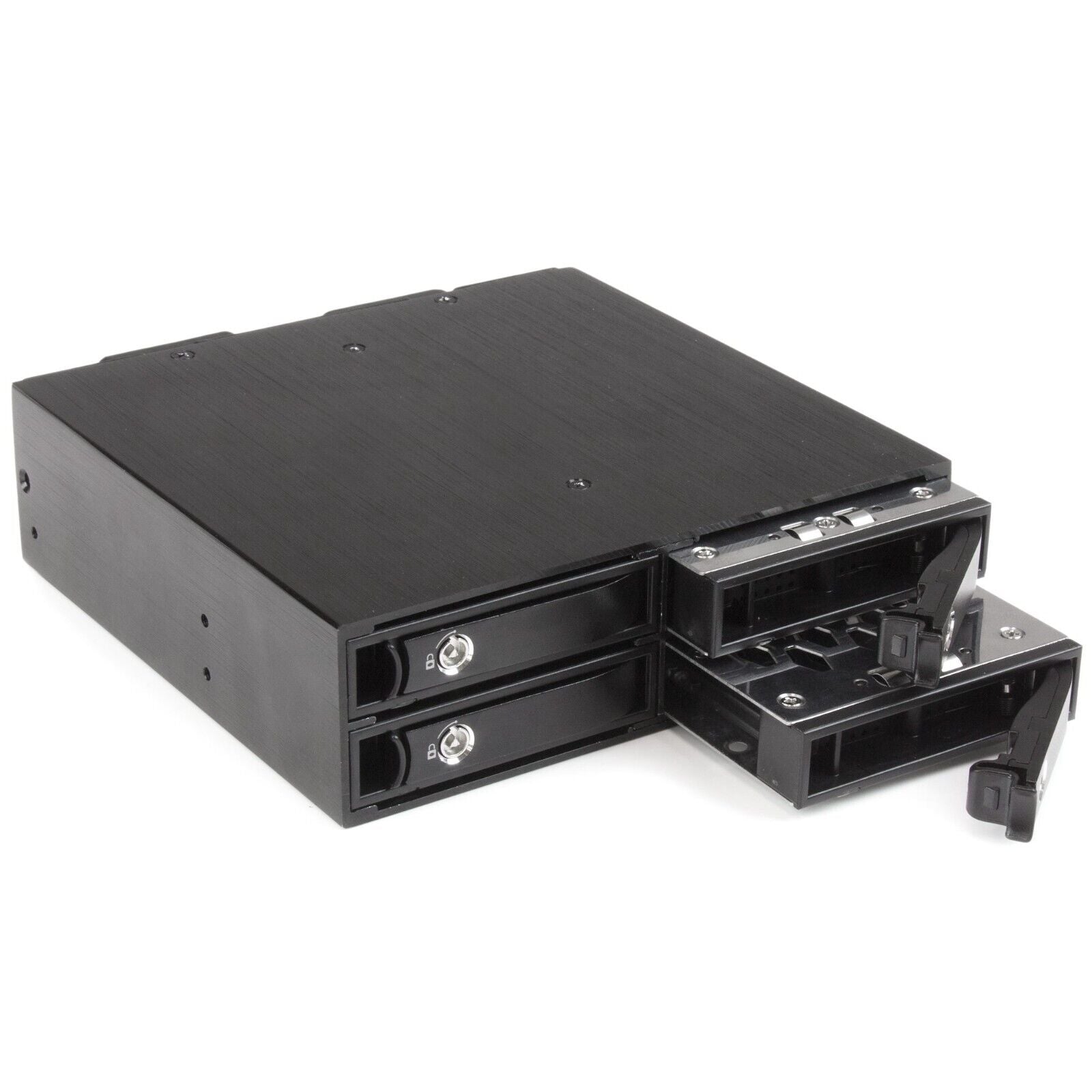 StarTech SATSASBP425 4-BAY 2.5" SATA SAS HDD SSD Mobile Rack Hot Swap BlackPlane