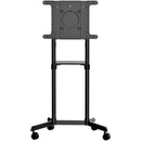 StarTech MBLTVSTNDEC Mobile TV Cart Rolling Rotate Tilt Stand w Shelf 37"-70"