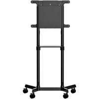 StarTech MBLTVSTNDEC Mobile TV Cart Rolling Rotate Tilt Stand w Shelf 37"-70"