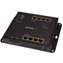 StarTech IES101GP2SFW 8 Port Industrial Gbe 30W PoE+ Ethernet Rugged Switch 2SFP