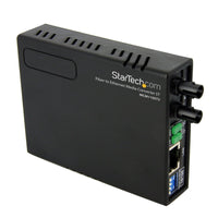 StarTech MCM110ST2 10/100 Multi Mode Fiber Copper Ethernet Media Converter 2Km