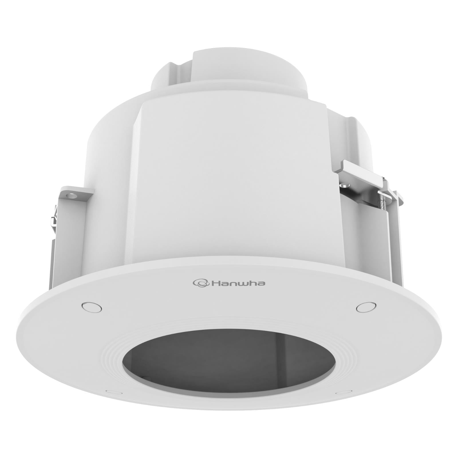 Hanwha SHP-1680FPW Camera Mount, White Color PTZ Flush Mount