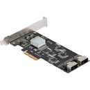 StarTech 8P6G-PCIE-SATA-CARD 8 Port SATA Low Pro PCIe x4 2 SF-8087 Mini-SAS to 8