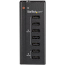StarTech ST7C51224 7 Port USB Wall Mount Charging Station 5x 1A 2x 2A w US Power