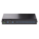 StarTech 5G16AINDS-USB-A-HUB 16 Port Industrial USB-A Metal DIN Rack Term Bock