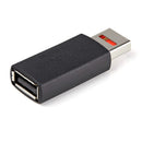 StarTech USBSCHAAMF Secure USB-A Data Blocker Adapter for Charging Only No Data