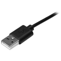 StarTech USB2AC2M 6Ft (2M) USB-A to USB-C M/M Charge Sync Cable IF-Cert Black