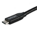 StarTech USB2C5C1M 3Ft (1M) USB C to USB C M/M Cable If Certified Charging Black