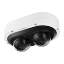 Hanwha PNM-C12083RVD P-Series 6MP Outdoor IR Vandal Dome IP Camera, 3.54-6.69mm