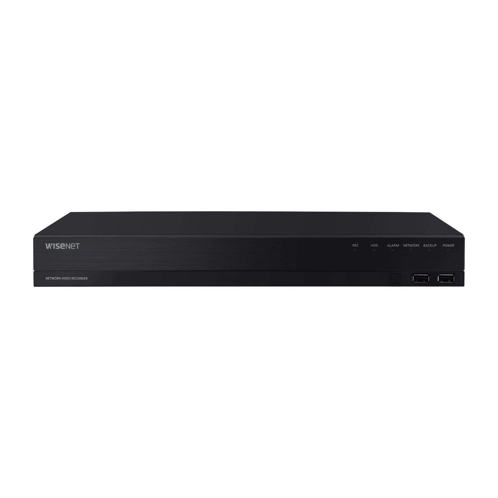 Hanwha HRX-1634-4TB 4K H265 16 Channel Pentabrid Digital Video Recorder, 4TB HDD