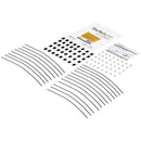 StarTech CONNLOCKPK20 20 Pack Security Cable Tethers Ties Anti Theft Lock Steel