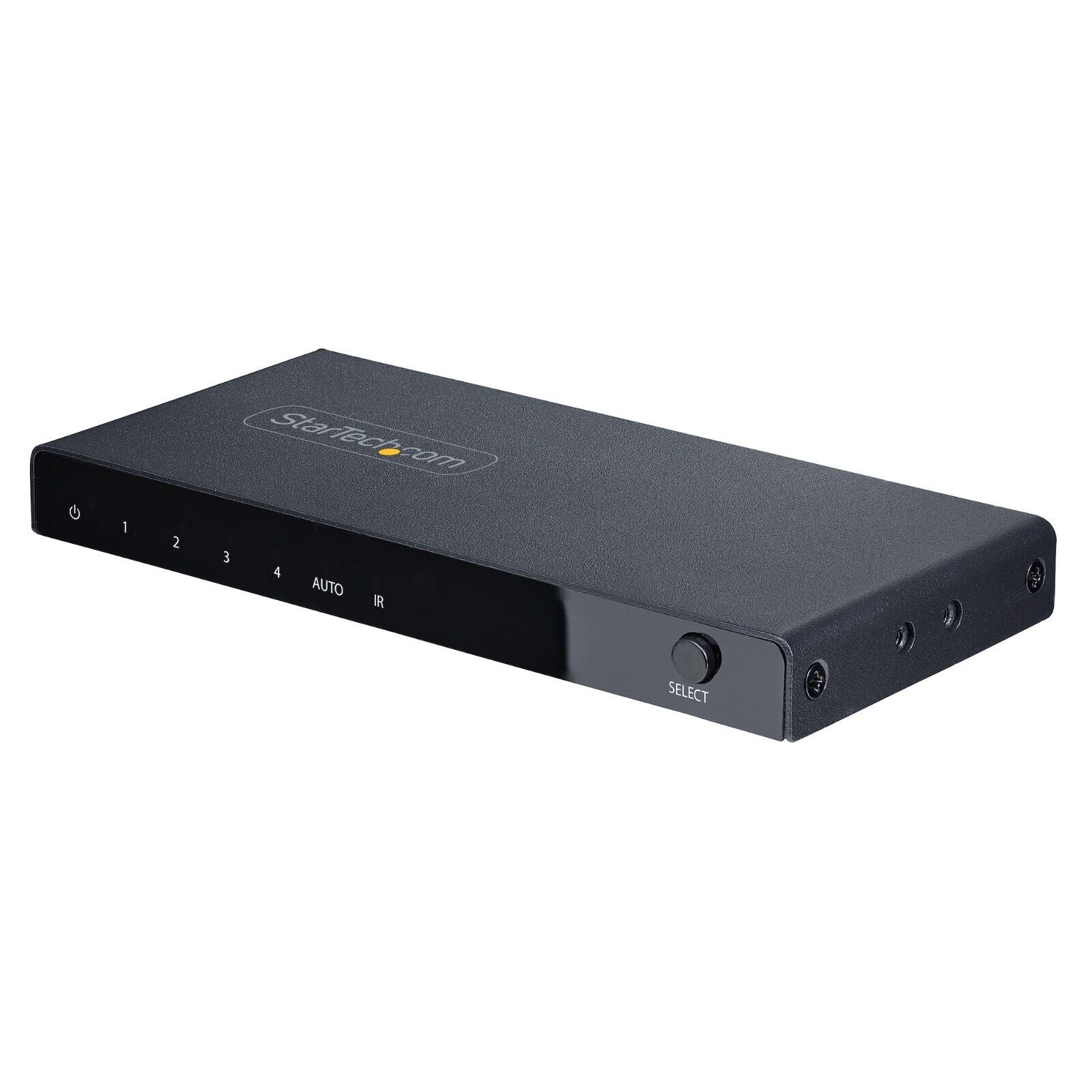 StarTech 4PORT-8K-HDMI-SWITCH 4-Port 8K HDMI 2.1 Auto Switch Power & Remote BLK