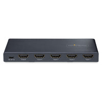 StarTech 4PORT-8K-HDMI-SWITCH 4-Port 8K HDMI 2.1 Auto Switch Power & Remote BLK