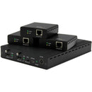 StarTech ST124HDBT 3 Port HDMI 4K over CAT5e HDBaseT Exterder Kit w 3 Receivers