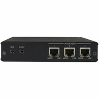 StarTech ST124HDBT 3 Port HDMI 4K over CAT5e HDBaseT Exterder Kit w 3 Receivers