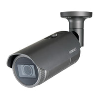 Hanwha QNO-8080R Q-Series 5MP IR Bullet Camera 3.2-10mm Varifocal Lens Dark Gray