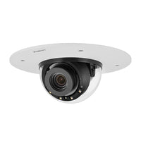 Hanwha PND-A9081RF P-Series 8MP Flush-Mount AI IR Dome Camera 4.5-10mm Varifocal