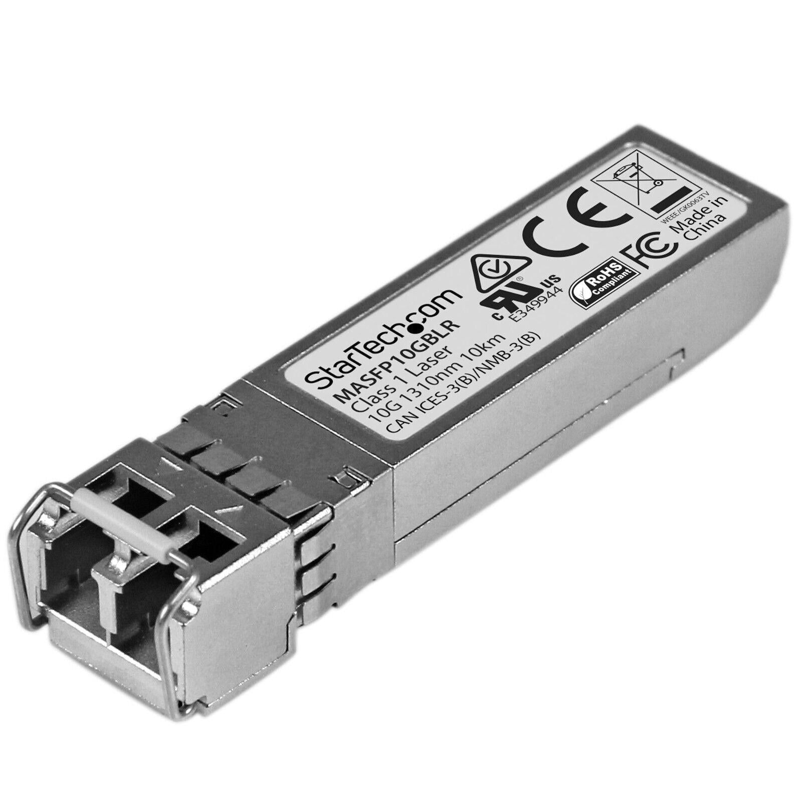 StarTech MASFP10GBLR MA-SFP-10GB-LR Cisco Meraki Compat SFP+ 10G-LR SMF Transcv