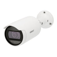 Hanwha ANO-L6012R A-Series 2MP IR WDR Bullet IP Camera, 2.8mm Fixed Lens, White