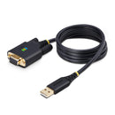 StarTech 1P3FFCNB-USB-SERIAL 3Ft USB to Null Modem RS232 Serial Adapter FTDI