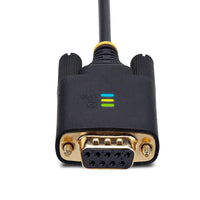 StarTech 1P3FFCNB-USB-SERIAL 3Ft USB to Null Modem RS232 Serial Adapter FTDI