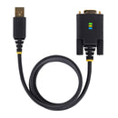 StarTech 1P3FFCNB-USB-SERIAL 3Ft USB to Null Modem RS232 Serial Adapter FTDI