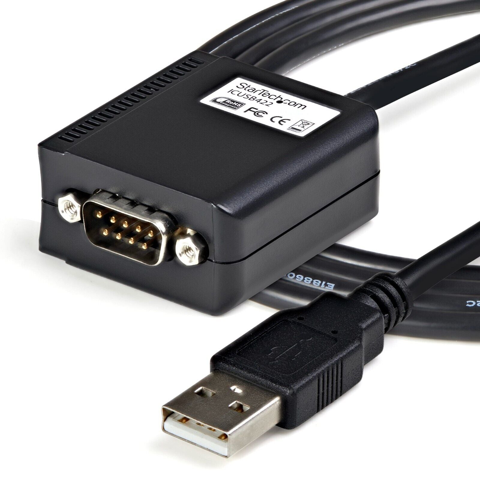 StarTech ICUSB422 6Ft USB to RS422/485 M/M Serial Adapter Cable COM Retention
