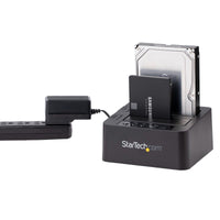 StarTech SDOCK2U33RE Dual Bay HDD Duplicator USB 3.0 eSATA 2.5" 3.5" Clone Copy