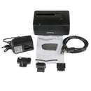 StarTech SATDOCKU3S USB 3.0 to SATA 2.5" 3.5" HDD SSD Hard Drive Docking Station