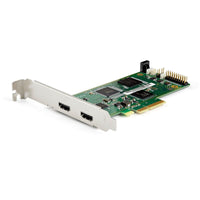 StarTech PEXHDCAP4K 2x HDMI 2.0 Capture PCIe x4 Card Low Profile Record Live