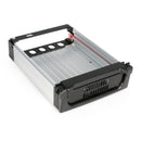 StarTech DRW150SATBK Black Aluminum 5.25" Rugged SATA Hard Drive Mobile Drawer