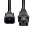 StarTech 87L3-8A00-POWER-CORD 10Ft AC Power PDU Extension Cord Locking C13 Black