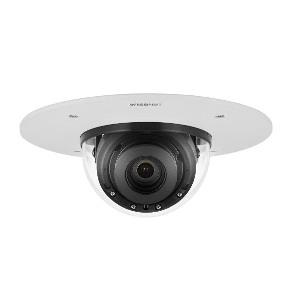 Hanwha XND-8082RF 6MP Flush Mount IR Network Dome Camera