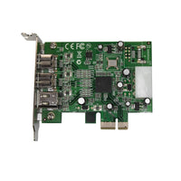 StarTech PEX1394B3LP 3 Port 2b 1a 1394 Firewire PCIe Adapter Low Profile Card