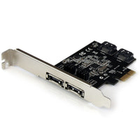 StarTech PEXESAT322I 2-Int SATA 2-Ext SATA Low Profile PCIe x1 Controller Card