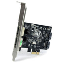 StarTech PEXESAT322I 2-Int SATA 2-Ext SATA Low Profile PCIe x1 Controller Card