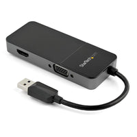 StarTech USB32HDVGA USB 3.0 to HDMI and VGA Converter Adapter Dongle Black