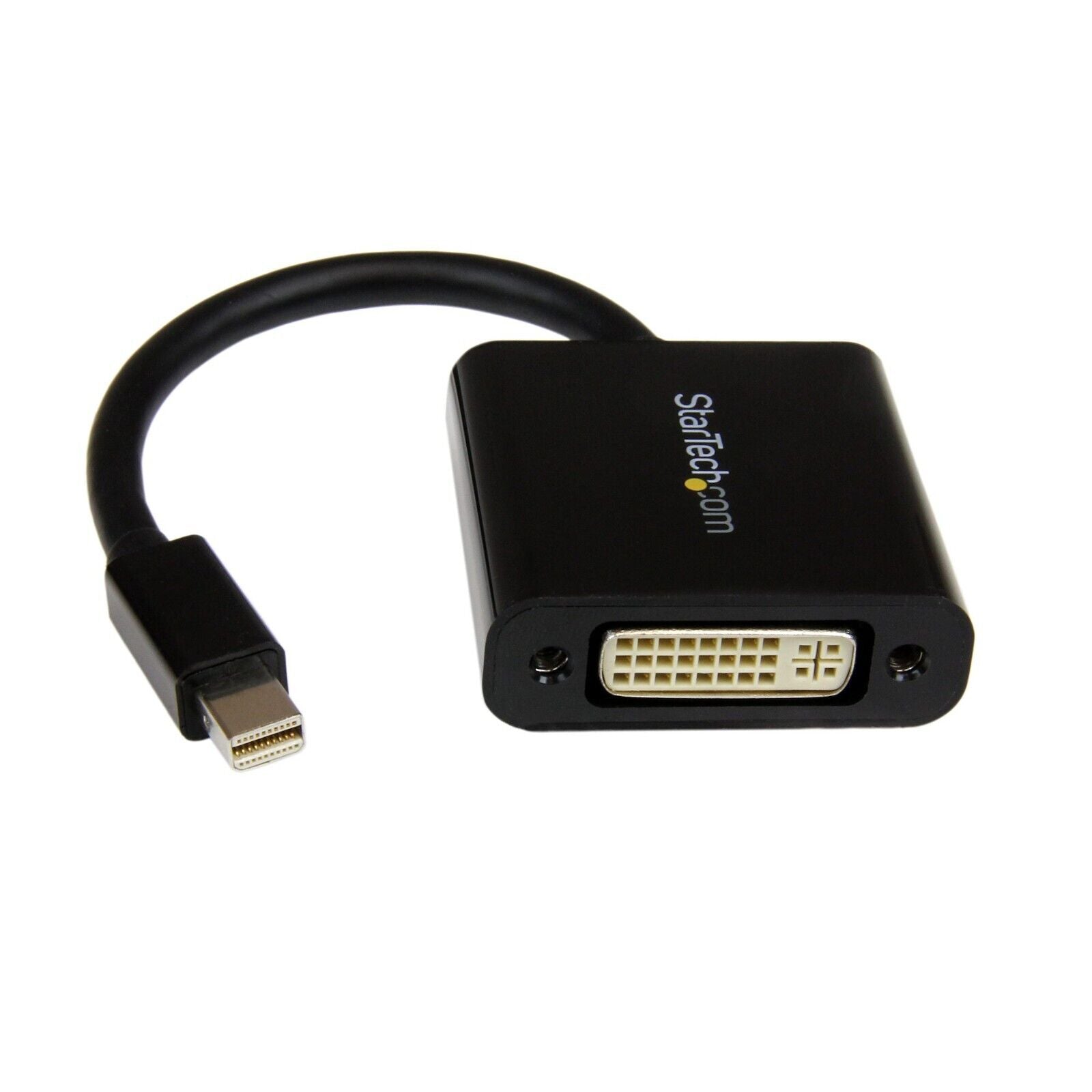 StarTech MDP2DVI3 Mini Displayport mDP to DVI-D Converter Adapter Dongle Black