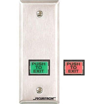 HES EEB3N Emergency Exit Button with 30 second Timer, Narrow Stile, Green/Red