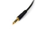 StarTech MU10MMS 10Ft 3.5mm Slim Stereo Audio Cable for Ipod MP3 Headset Black