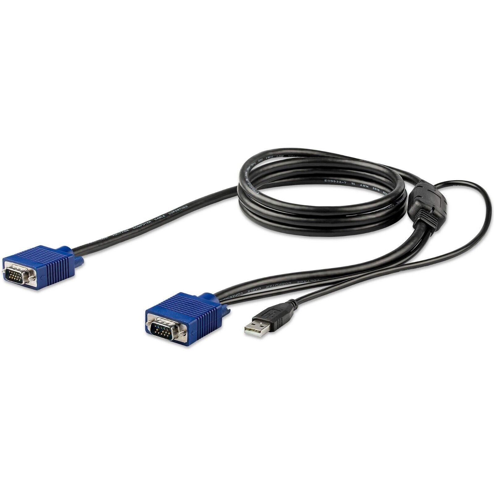 StarTech RKCONSUV6 6Ft USB KVM Cable for RKCONS17 & RKCONS19 Series Consoles