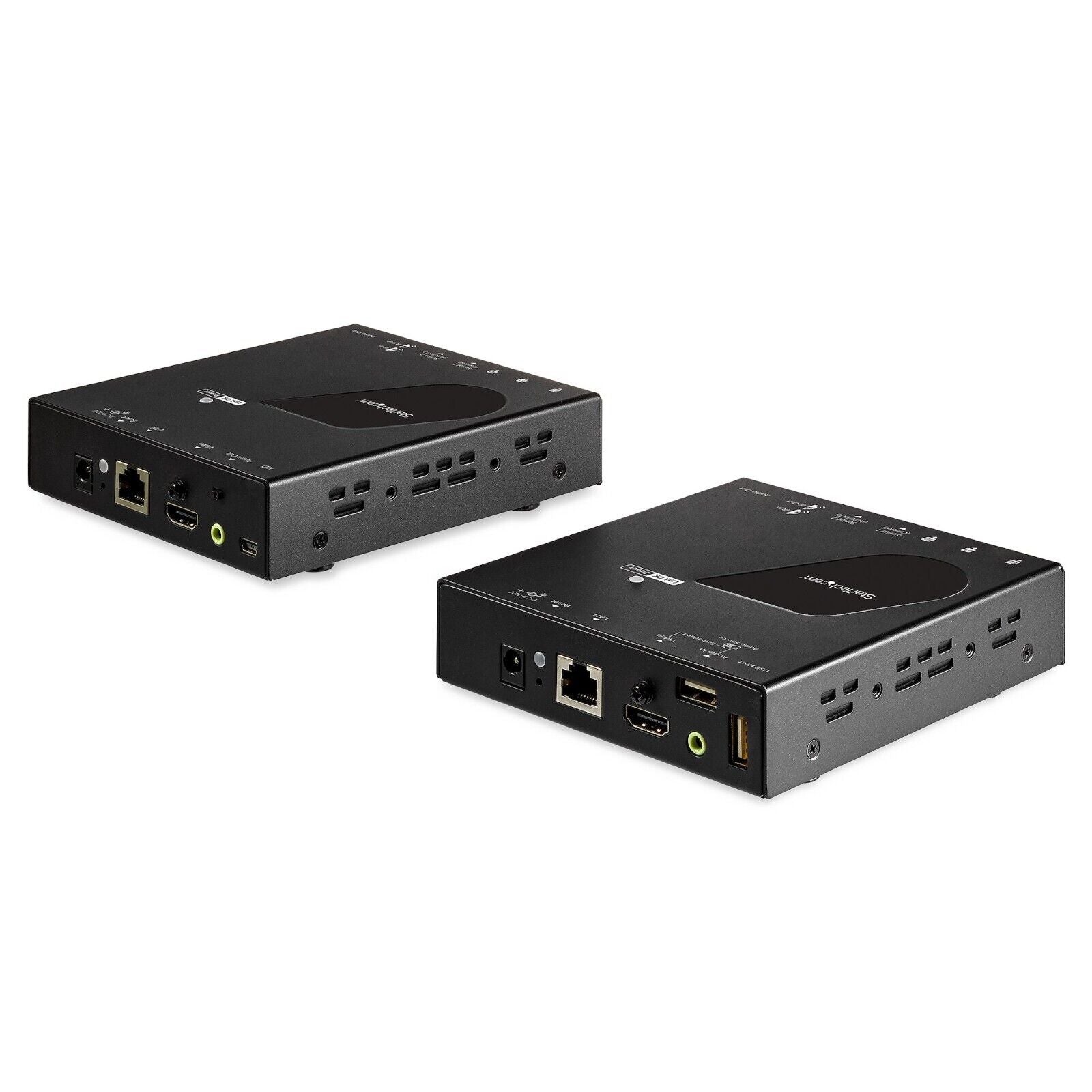 StarTech SV565HDIP HDMI 4K KVM Extender Over IP 4 USB w Power & Cables