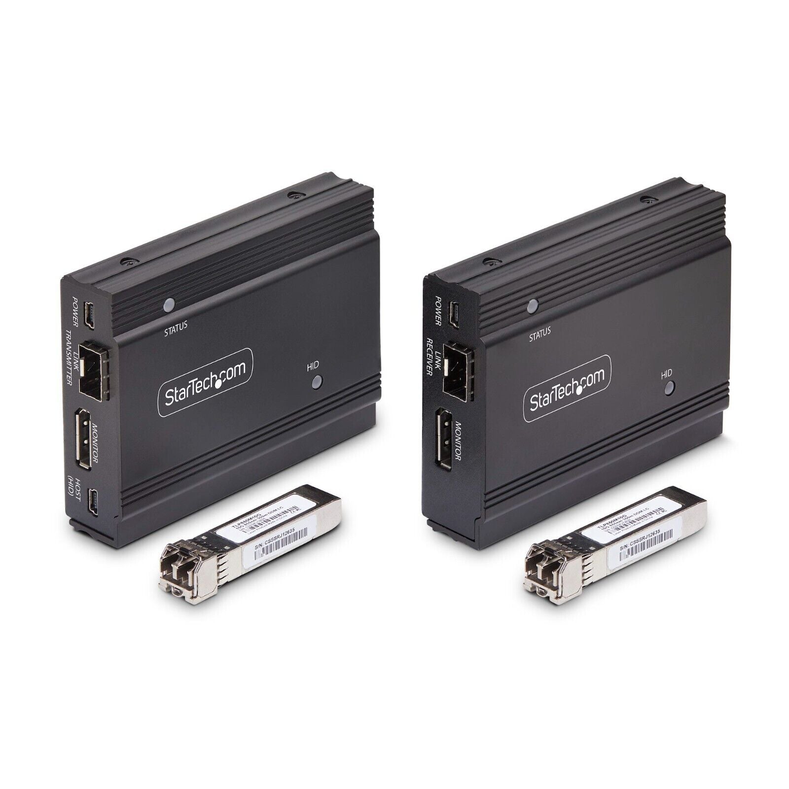 StarTech FD121-KVM-EXTENDER DisplayPort KVM USB Extend Kit over SFP+ Fiber Optic